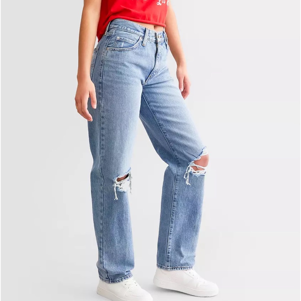 Levi's SilverTab Light Wash Baggy Jeans